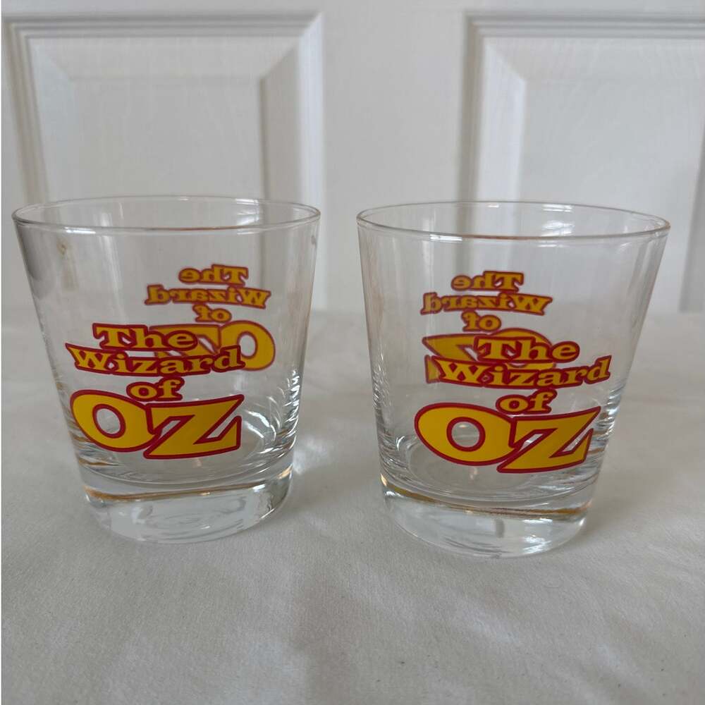 Set of two, 12 oz The Wizard of Oz Tumbler, Juice Glasses